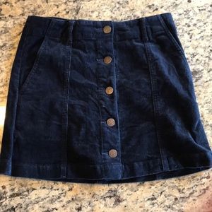 Corduroy Forever 21 Skirt